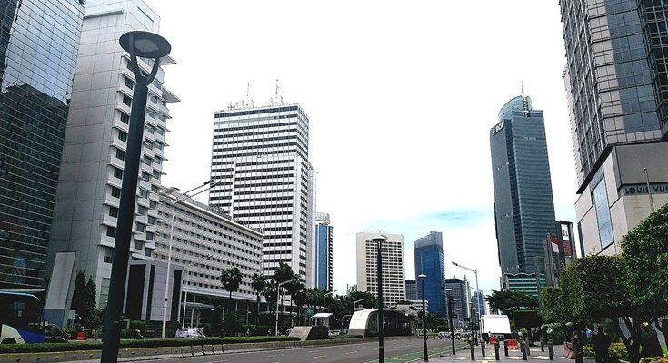 Gedung perkantoran di Jakarta