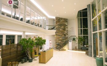 Interior kantor vOffice Kembali Hub Bali