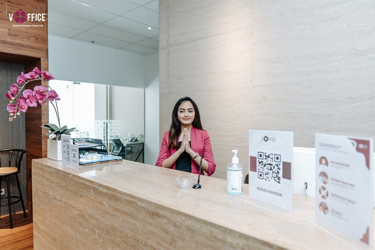 vOffice Menara Kuningan Office Receptionist