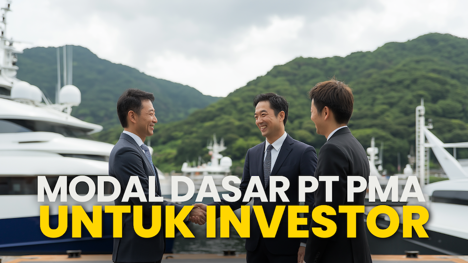 Modal Dasar PT PMA untuk Investor