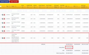 Cara Buat Faktur Pajak Uang Muka di CoreTax Terbaru