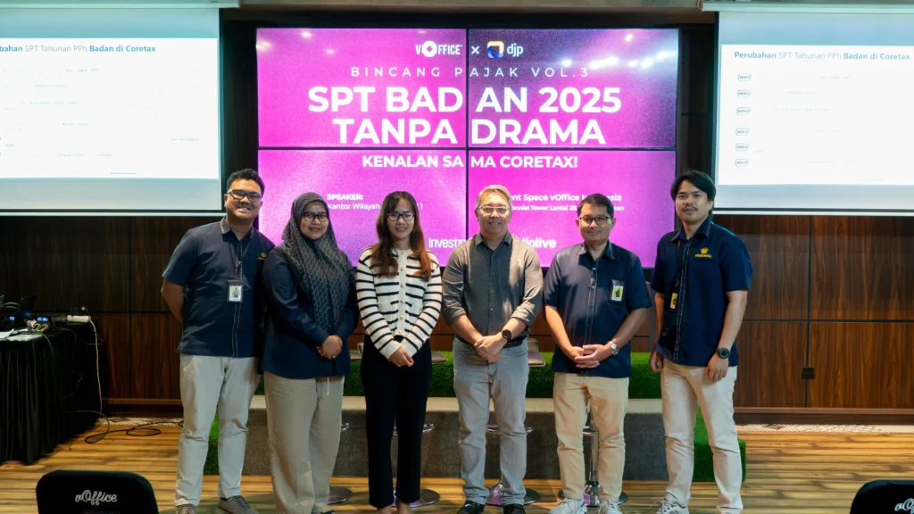 vOffice dan KPP Jakarta Selatan Adakan Edukasi Pelaporan SPT Badan via Coretax