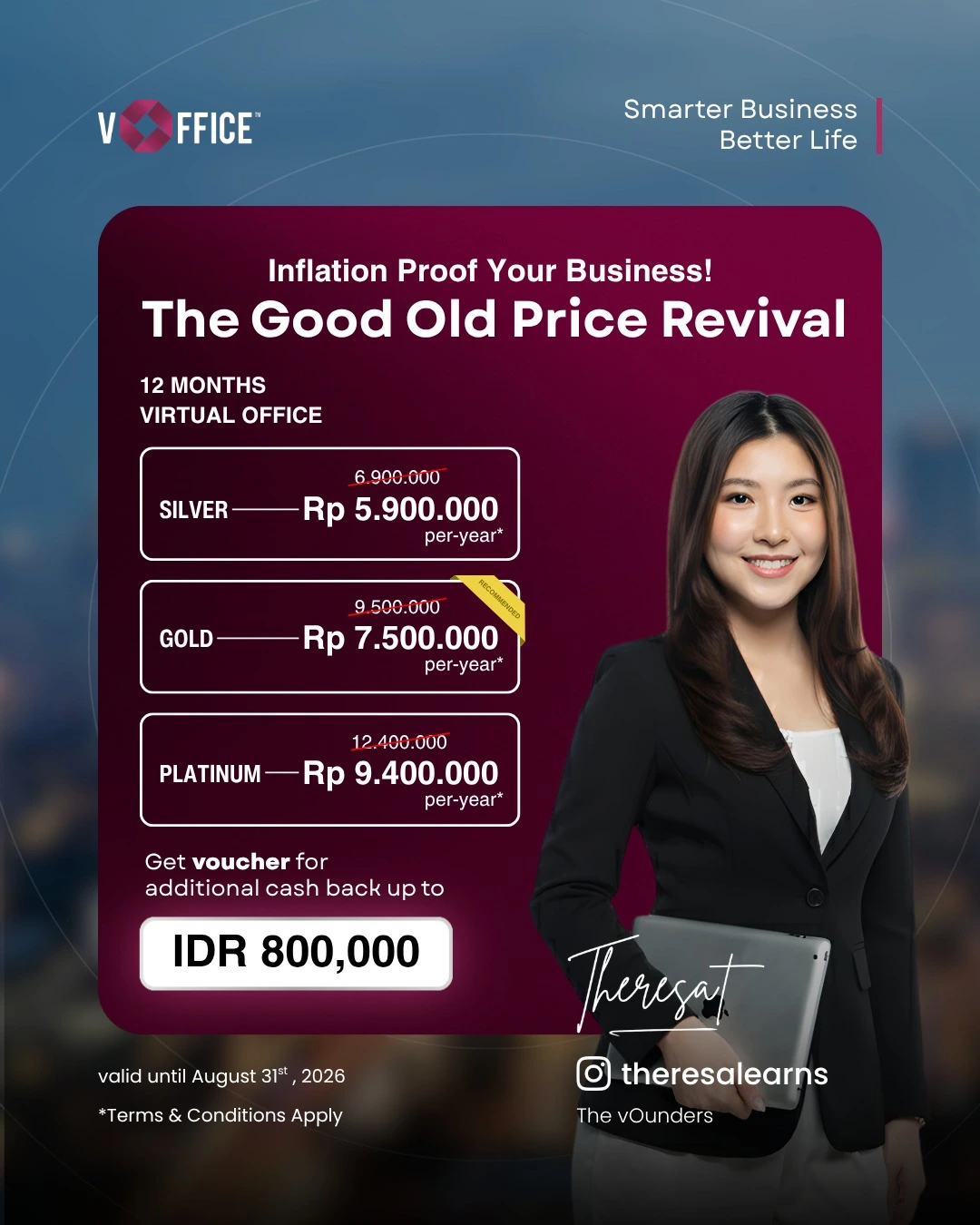 Promo vOffice Agustus 2026
