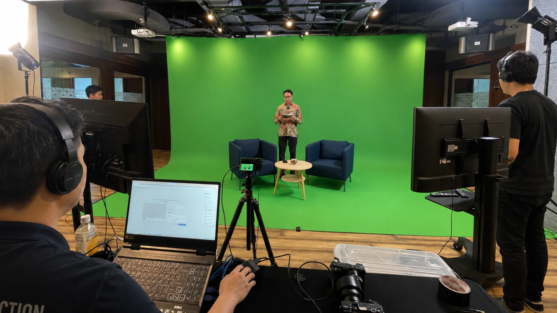 Studio Podcast profesional vOffice