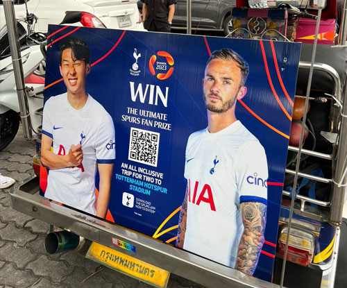 Bangkok tuk tuk WIN campaign 02