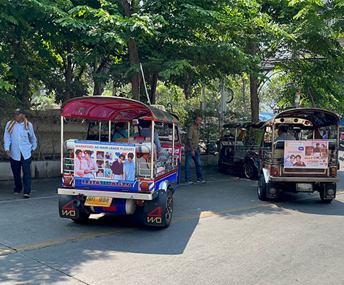Markford tuk tuk advertising