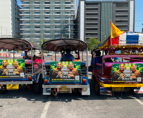 Bangkok tuk tuk one campaign angle